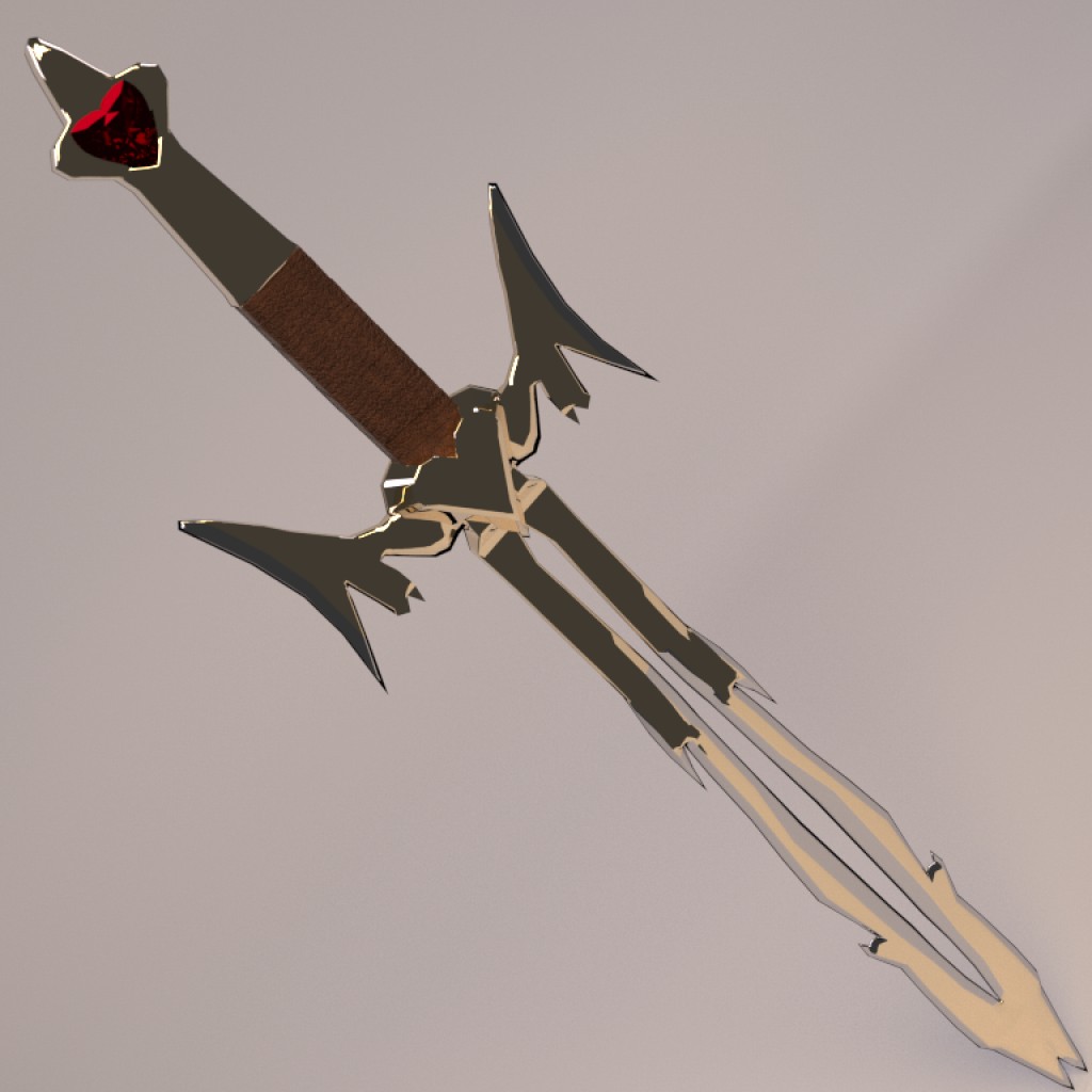 Fantasy Weapon  Sword Last Heart Throb preview image 1